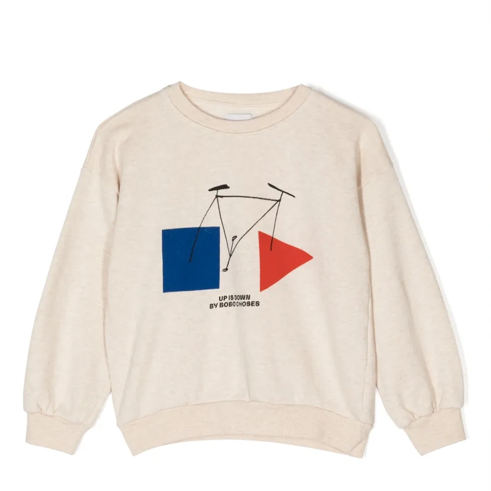 Толстовка с принтом Crazy Bicy