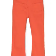 Прямые джинсы с нашивкой-логотипом