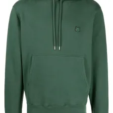 Худи с нашивкой-логотипом