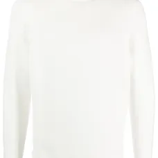 Джемпер тонкой вязки с воротником-стойкой