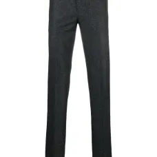 Клетчатые брюки строгого кроя