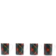 Набор Alexander из четырех кружек в клетку