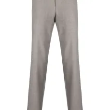 Прямые брюки из смесовой вирджинской шерсти