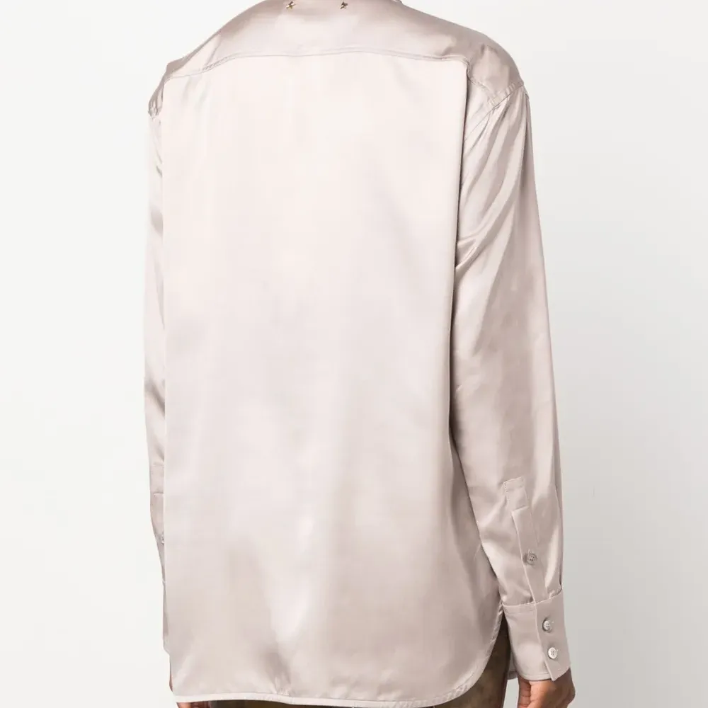 Атласная рубашка Batilda Boyfriend