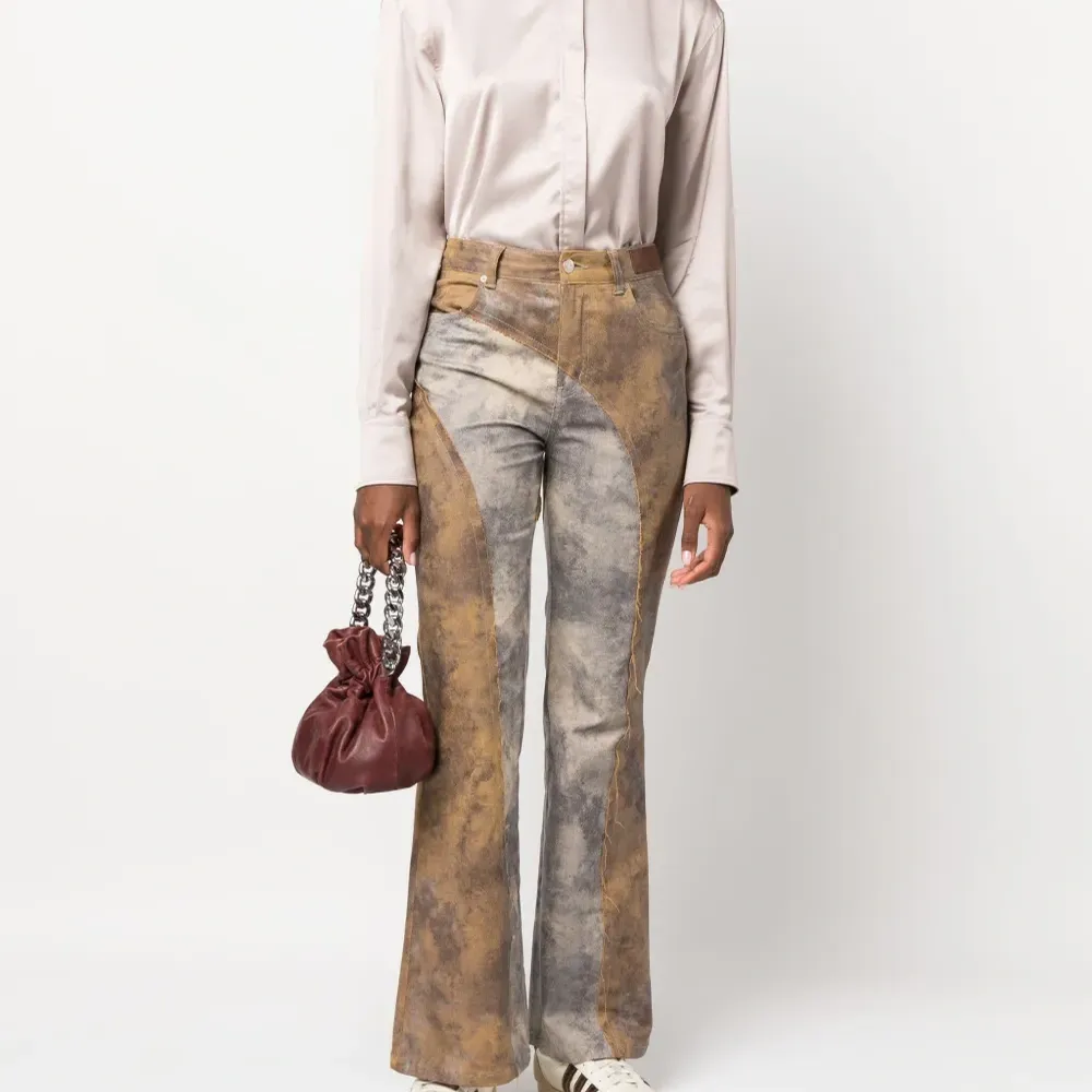 Атласная рубашка Batilda Boyfriend