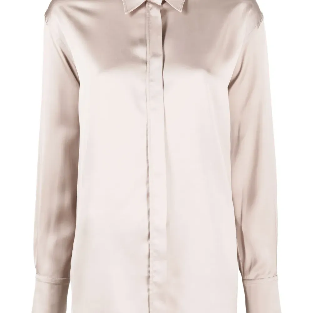 Атласная рубашка Batilda Boyfriend