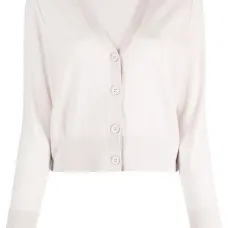 Шерстяной кардиган с V-образным вырезом Шерстяной кардиган с V-образным вырезом