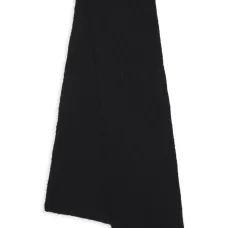 Hannah logo-patch scarf