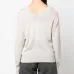 V-neck wool jumper