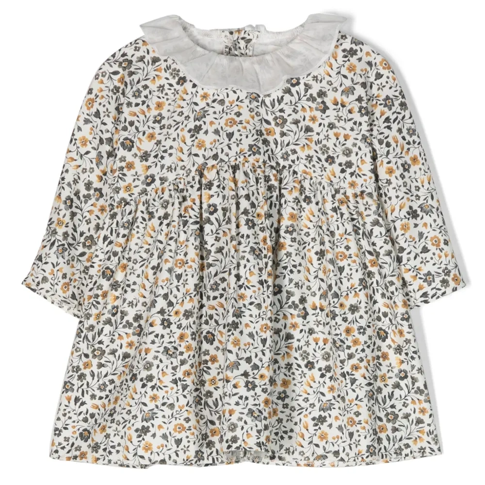 Платье с цветочным принтом