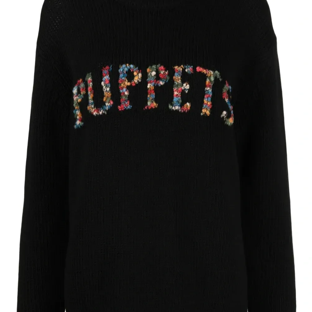 Свитер из смесовой шерсти с вышивкой