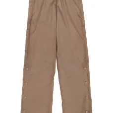 Прямые брюки с нашивкой-логотипом