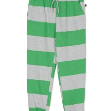 Полосатые спортивные брюки из органического хлопка