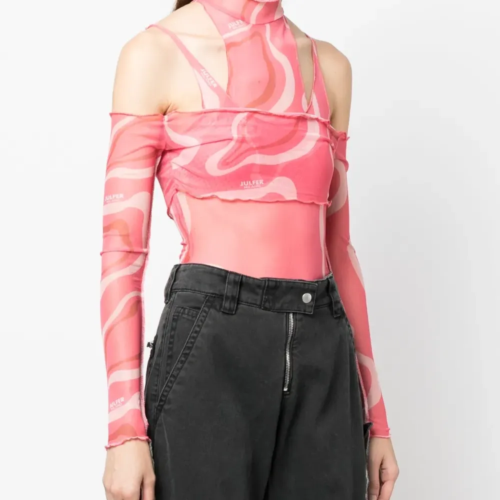 Боди Janet с принтом