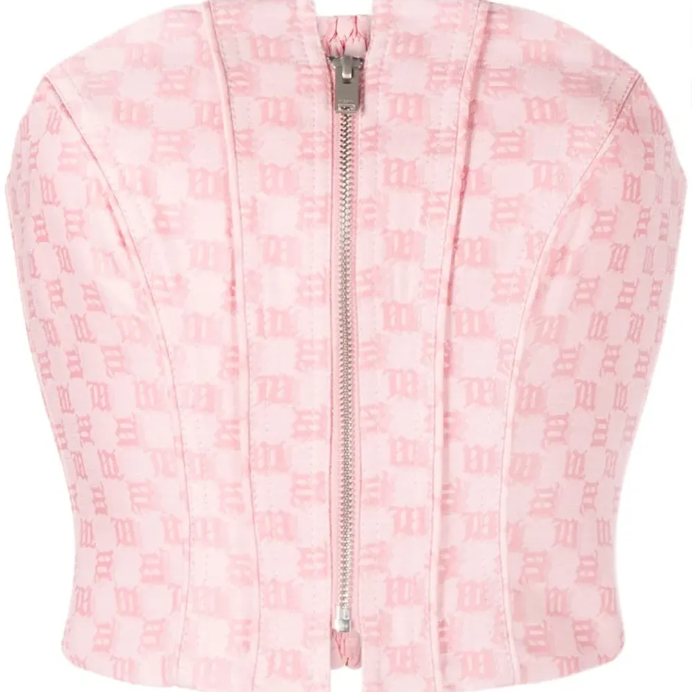 Топ-корсет с монограммой