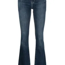 Джинсы bootcut с заниженной талией