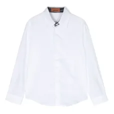 Рубашка с контрастной отделкой