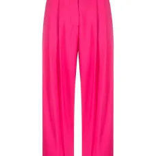 Прямые брюки со складками