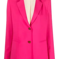 Однобортный блейзер из вирджинской шерсти