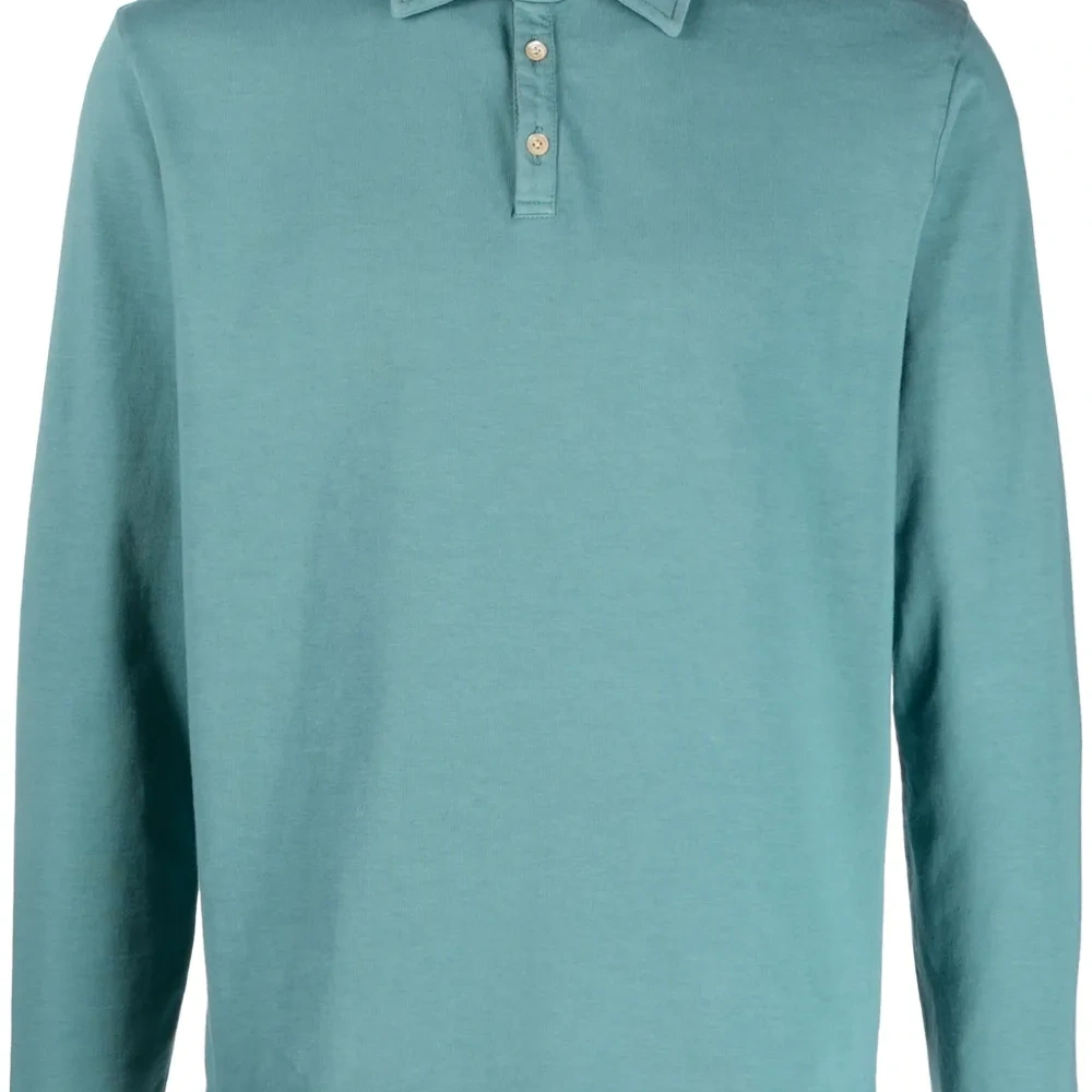 Рубашка поло с длинными рукавами