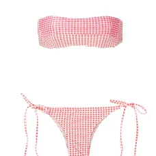 Бикини в клетку гингем