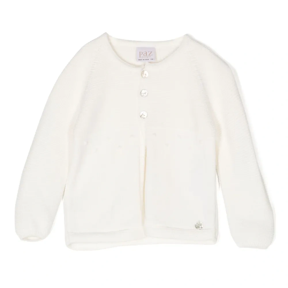 Кардиган с круглым вырезом