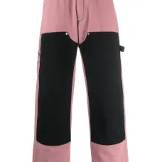 Джинсы со вставками