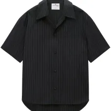 Рубашка в тонкую полоску