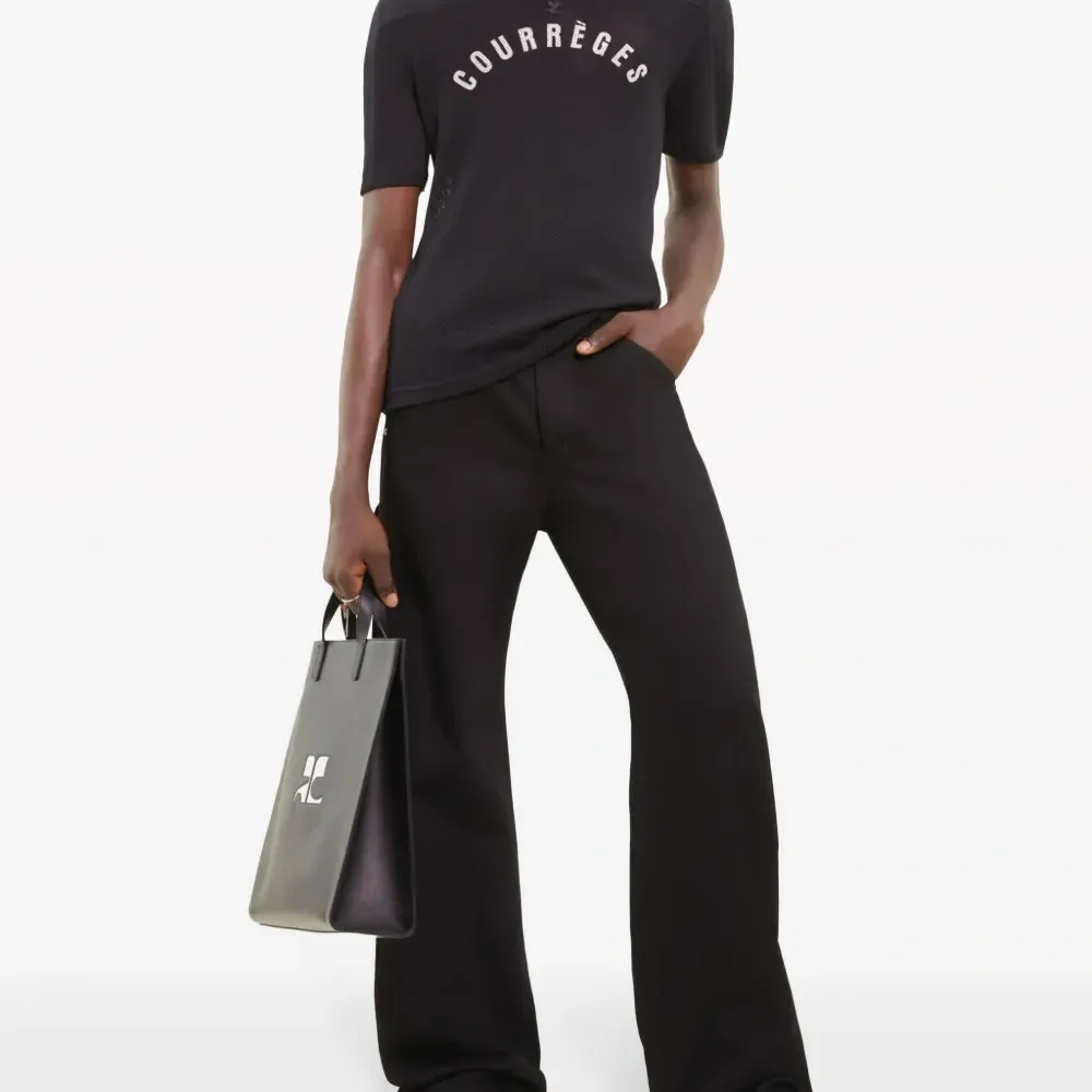 Сетчатая футболка с логотипом Сетчатая футболка с логотипом