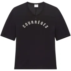 Сетчатая футболка с логотипом