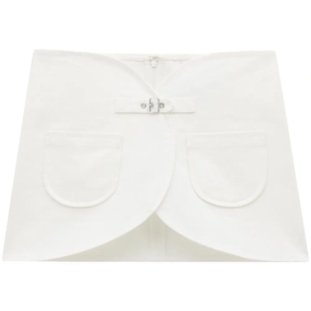 Джинсовая мини-юбка Ellipse с пряжками