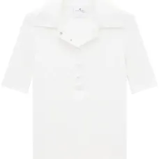 Рубашка поло AC в рубчик