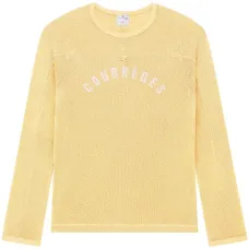 Сетчатая футболка с логотипом