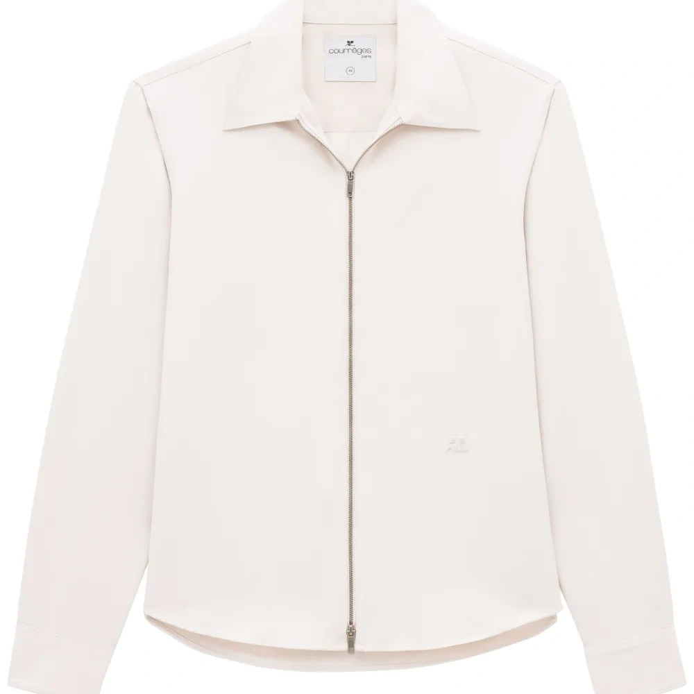 Твиловая рубашка на молнии