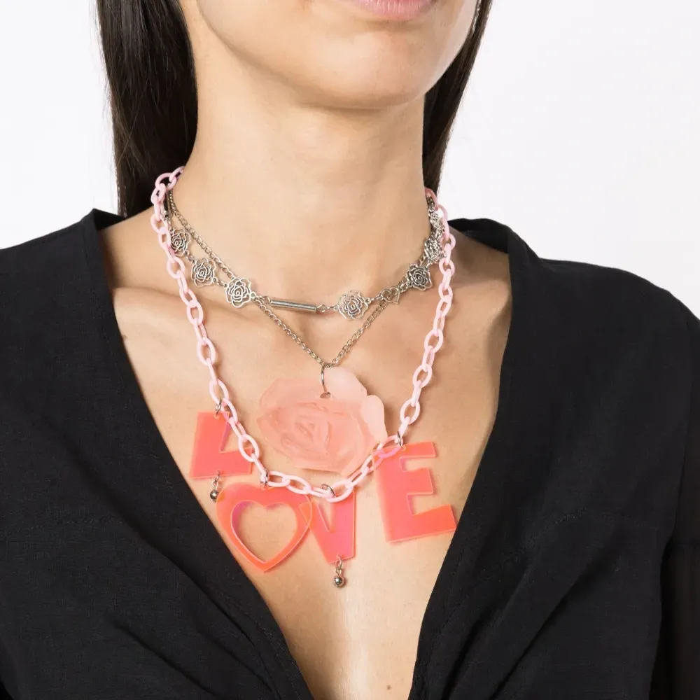 Комплект из трех колье Rose