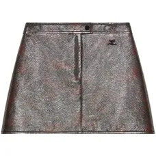 Юбка мини с завышенной талией Юбка мини с завышенной талией