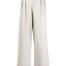 Шерстяные брюки со складками Шерстяные брюки со складками