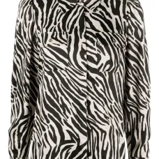 Рубашка с зебровым принтом Рубашка с зебровым принтом