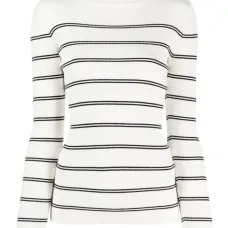 Джемпер в рубчик с высоким воротником Джемпер в рубчик с высоким воротником