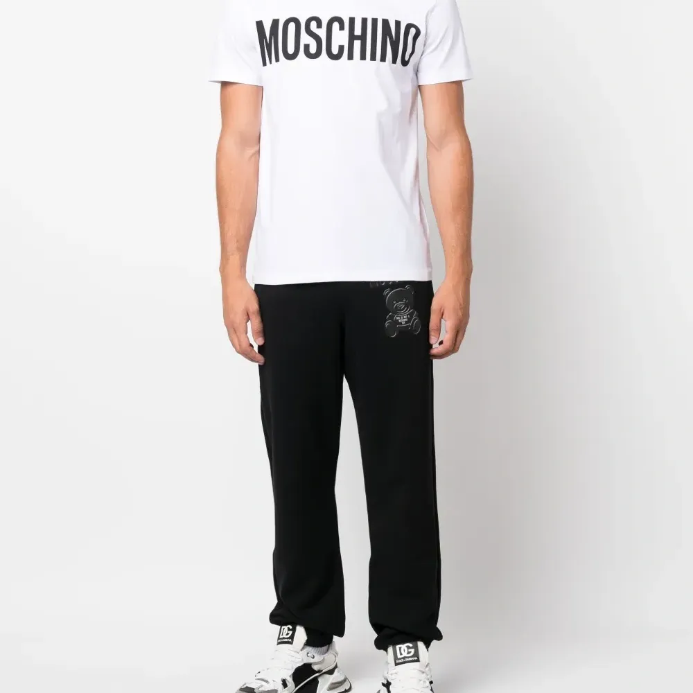 Спортивные брюки из органического хлопка с логотипом