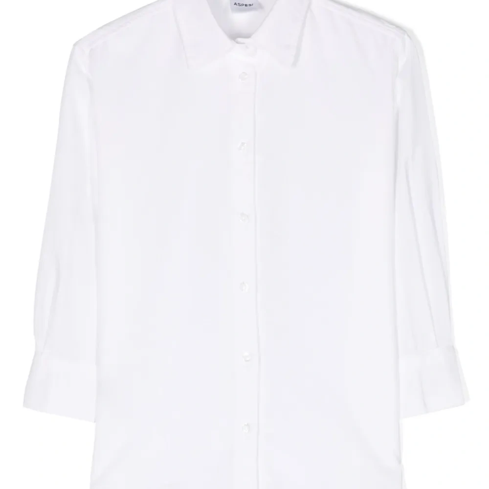 Рубашка с косым воротником