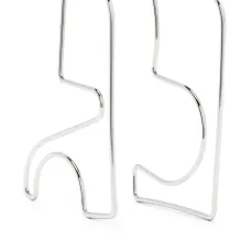 Серьги AC среднего размера