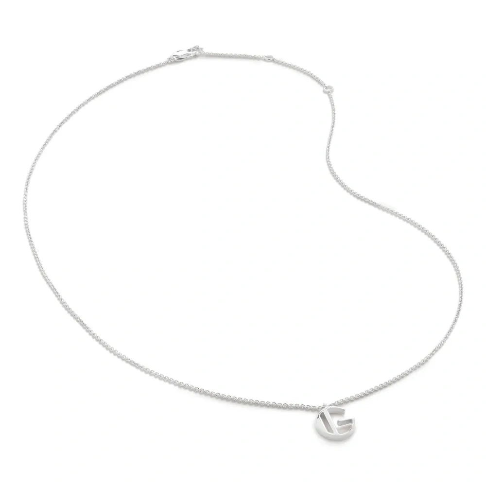 Колье с подвеской Alphabet G