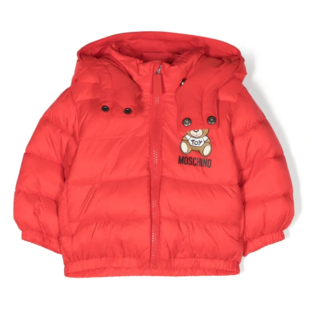 Стеганая куртка с принтом Teddy Bear