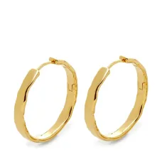 Серьги-кольца Siren Muse среднего размера Серьги-кольца Siren Muse среднего размера