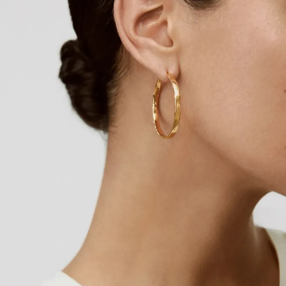 Серьги-кольца Siren Muse Wave Серьги-кольца Siren Muse Wave