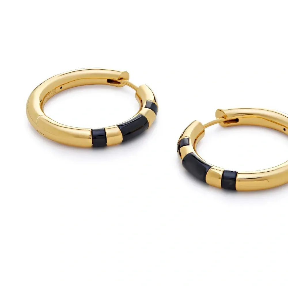 серьги-кольца Kate Young среднего размера серьги-кольца Kate Young среднего размера