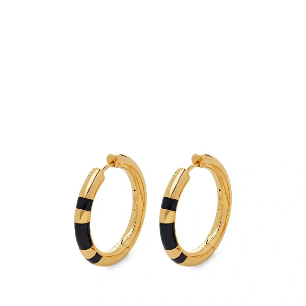 серьги-кольца Kate Young среднего размера серьги-кольца Kate Young среднего размера