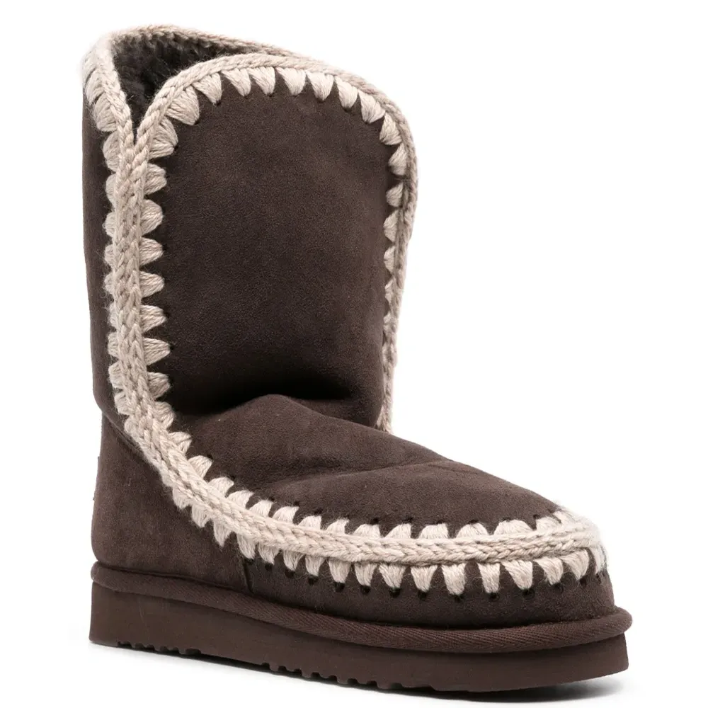 Ботинки с нашивкой-логотипом