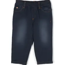 Прямые джинсы средней посадки с декором Medusa Head